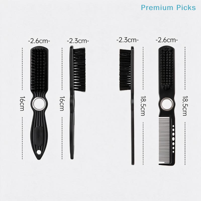 portátil360 °   Escova Rotativ - Fade Brush Barber Soft Bristle avaliação e preço