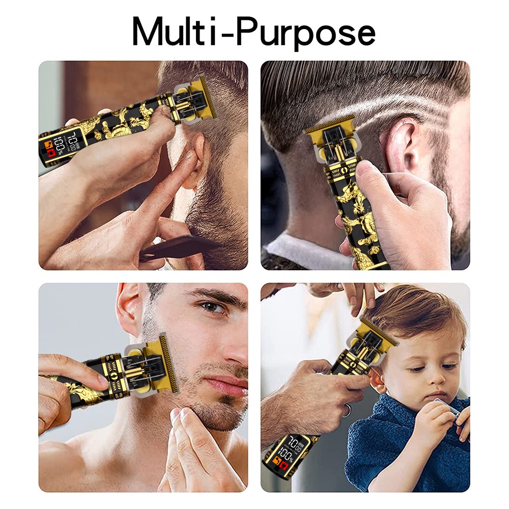 Máquina de cortar cabelo elétr - Zero Gapped T Blade Hair Trimmer avaliação e preço