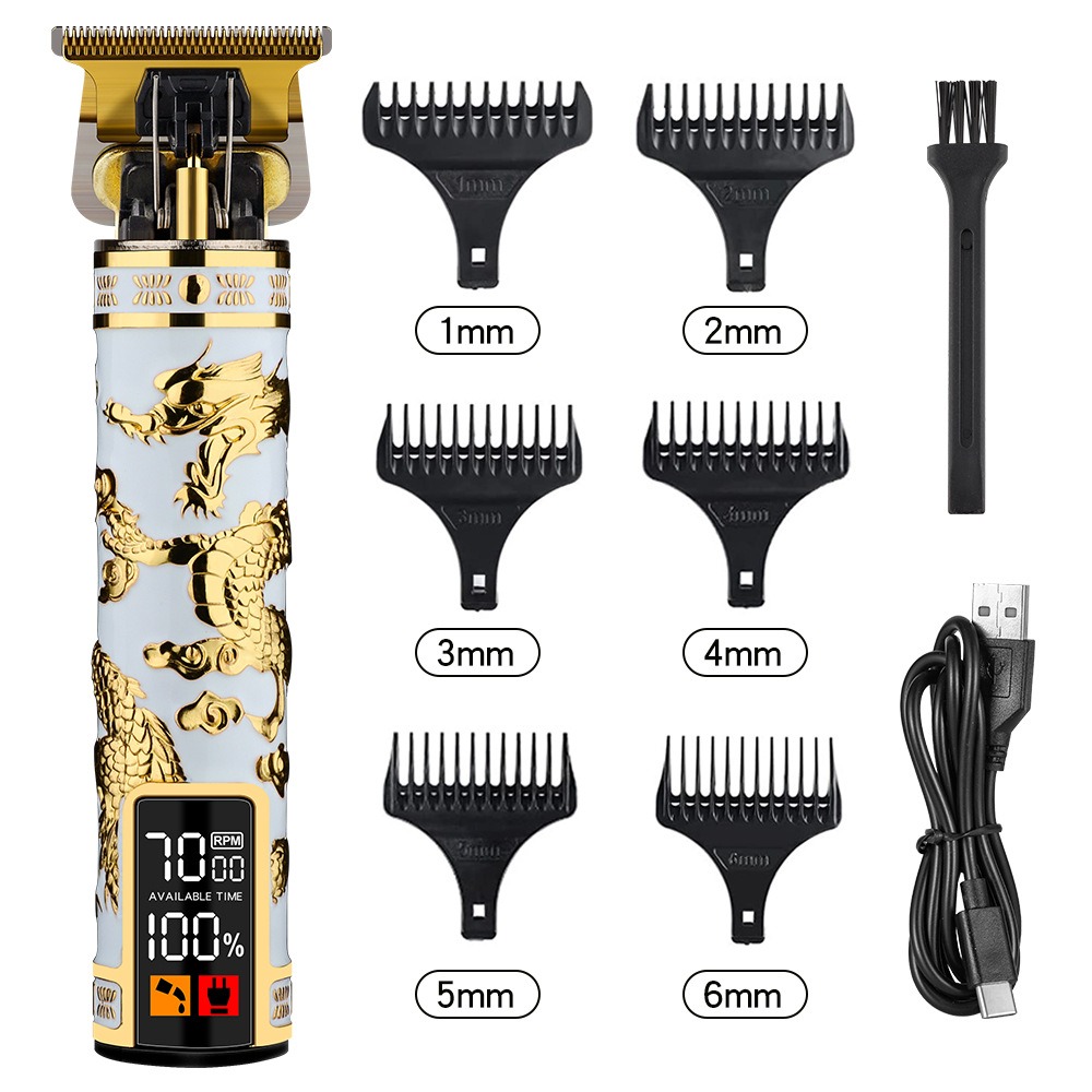 Máquina de cortar cabelo elétr - Zero Gapped T Blade Hair Trimmer avaliação e preço