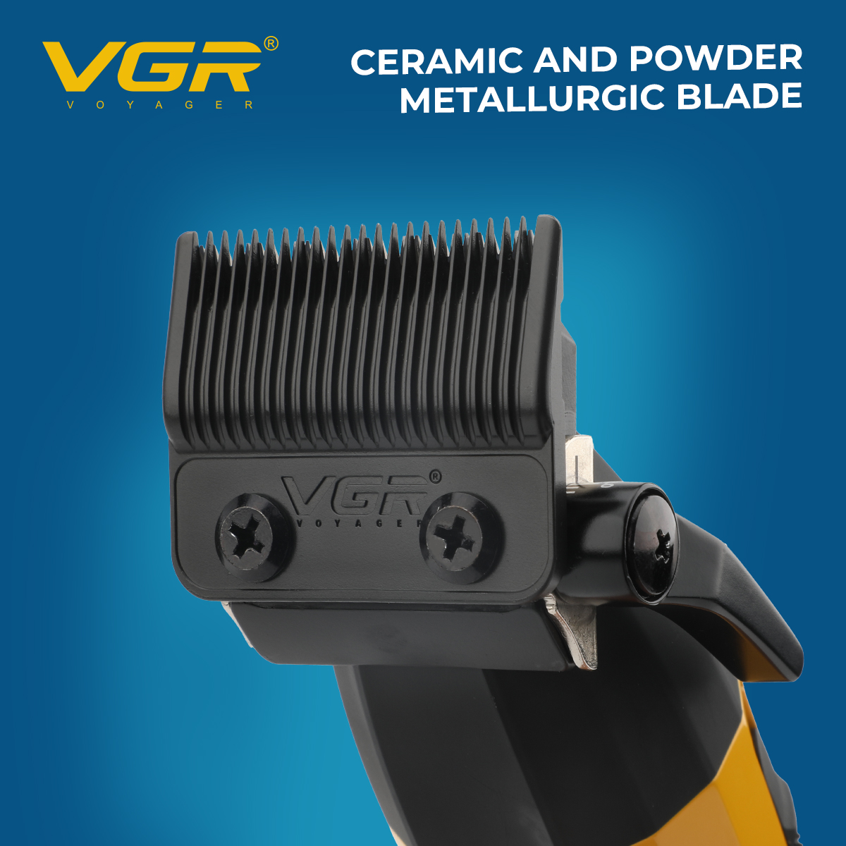 VGR máquina cortar cabelos máq - Cordless Hair Clippers Professional Barber avaliação e preço