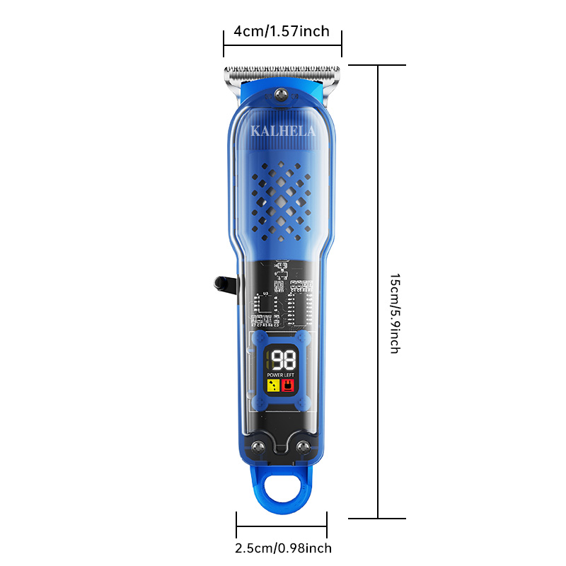 Conjunto de Máquina de Cortar  - Cordless Hair Clippers Professional Barber avaliação e preço