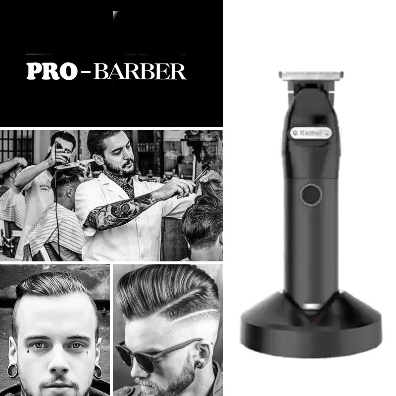 Kemei-aparador de cabelo, 10w, - Zero Gapped T Blade Hair Trimmer avaliação e preço