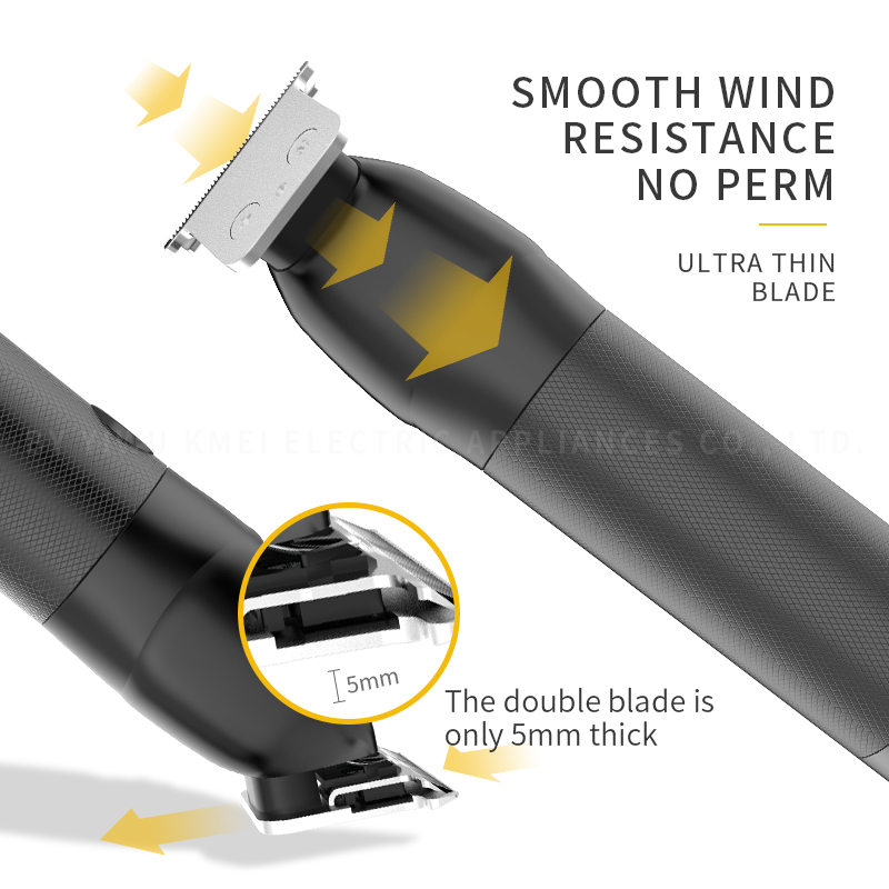 Kemei-aparador de cabelo, 10w, - Zero Gapped T Blade Hair Trimmer avaliação e preço