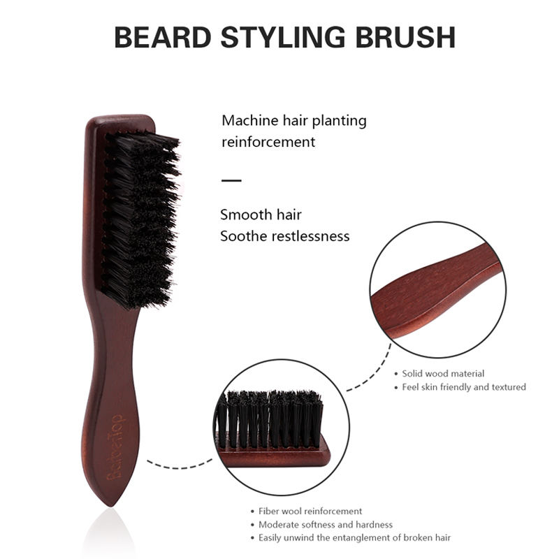 Barbertop escova de barba masc - Neck Duster Brush Barber Salon avaliação e preço