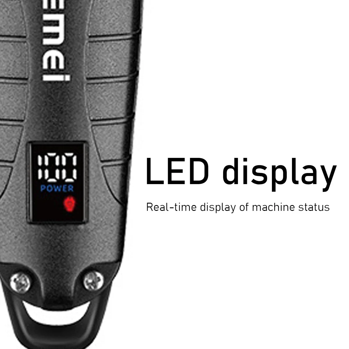 Kemei KM-2293 aparador profiss - Zero Gapped T Blade Hair Trimmer avaliação e preço