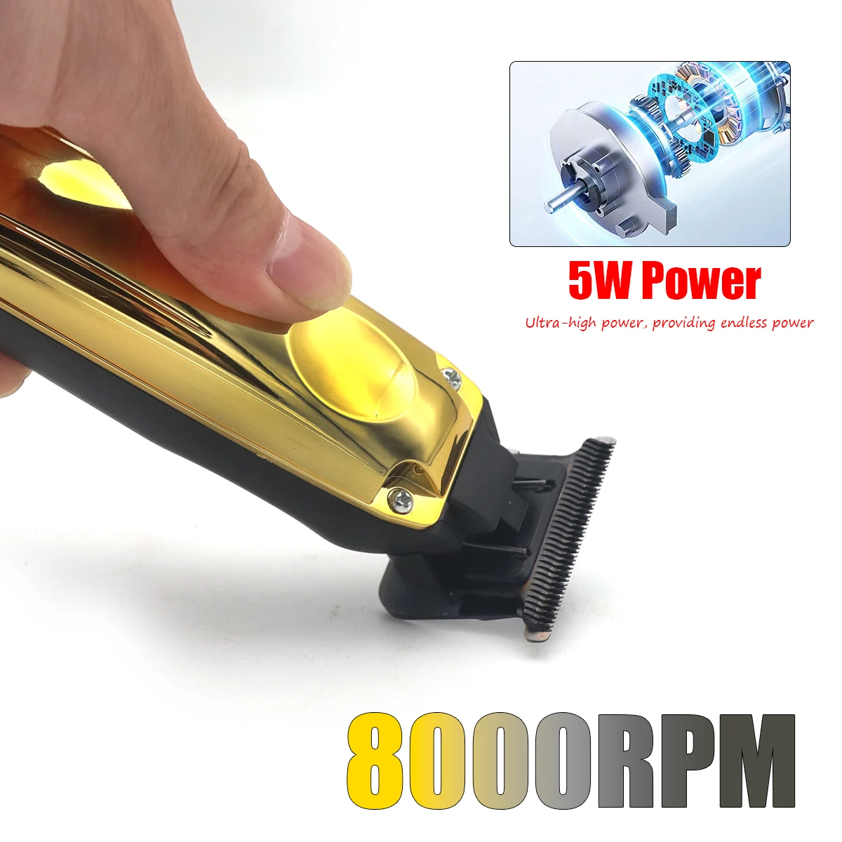 Aparador de barba profissional - Zero Gapped T Blade Hair Trimmer avaliação e preço