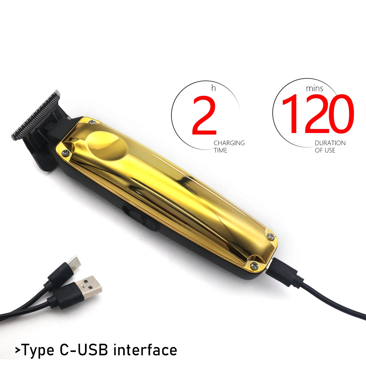 Aparador de barba profissional - Zero Gapped T Blade Hair Trimmer avaliação e preço